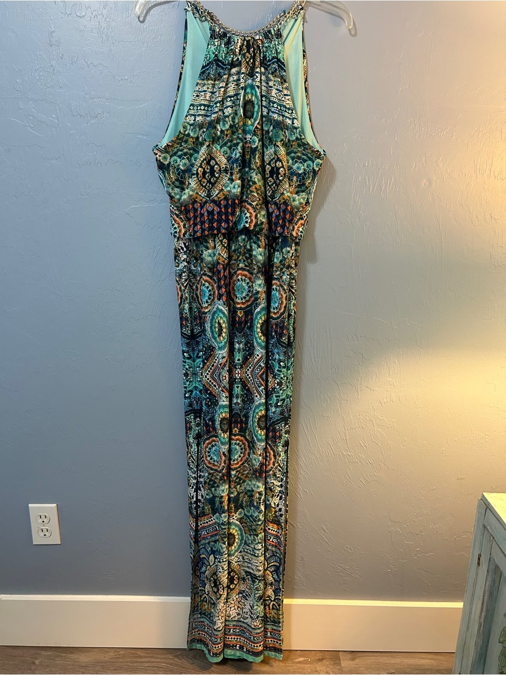 Bisou Bisou Michele Maxi Halter Dress - Size 8